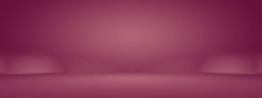 Soyut boş açık pembe stüdyo odası arka planı, ürün gösterimi, afiş, şablon için montaj olarak kullan