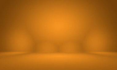 Soyut pürüzsüz Turuncu arkaplan tasarımı, stüdyo, oda, web şablonu, düz daire eğimli iş raporu.