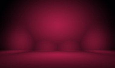 Stüdyo Arkaplan Konsepti - ürün için soyut boş ışık gradyanı mor stüdyo odası arka planı