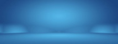 Siyah vignette Stüdyosu ile soyut Koyu Mavi arka plan, iş raporu, dijital, web sitesi şablonu, arkaplan