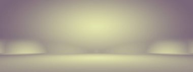 Stüdyo odası, ürün sunumu ve afiş olarak kullanılan pastel renkli yumuşak, eski moda bir bulanık arkaplan.