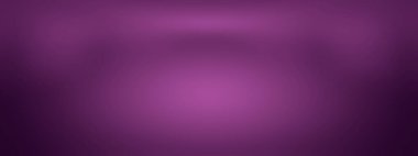 Stüdyo Arkaplan Konsepti - ürün için soyut boş ışık gradyanı mor stüdyo odası arka planı