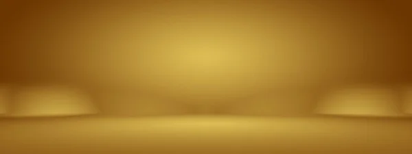 Abstrato Luxury Gold Parede Estúdio Gradiente Amarelo Bem Uso Como — Fotografia de Stock