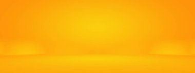 Soyut pürüzsüz Turuncu arkaplan tasarımı, stüdyo, oda, web şablonu, düz daire eğimli iş raporu.