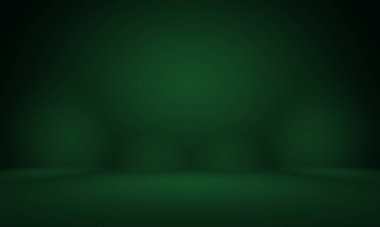 Soyut bulanık yeşil gradyan stüdyosu arka plan, web sitesi şablonu, çerçeve, iş raporu olarak kullanılabilir.