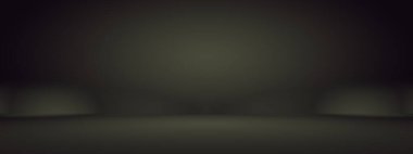 Soyut lüks bulanık koyu gri ve siyah gradyan. Ürünlerinizi sergilemek için arka plan stüdyo duvarı olarak kullanılır.