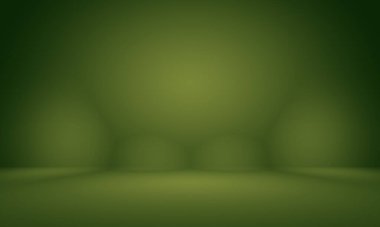 Soyut bulanık yeşil gradyan stüdyosu arka plan, web sitesi şablonu, çerçeve, iş raporu olarak kullanılabilir.