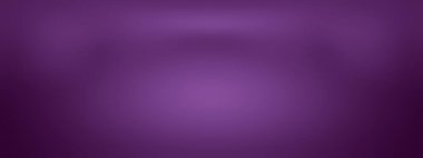 Stüdyo Arkaplan Konsepti - ürün için soyut boş ışık gradyanı mor stüdyo odası arka planı