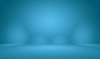 Siyah vignette Stüdyosu ile soyut Koyu Mavi arka plan, iş raporu, dijital, web sitesi şablonu, arkaplan