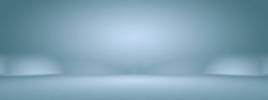 Gradyan Mavi soyut arkaplan. Siyah vignette Stüdyosu ile Pürüzsüz Koyu Mavi.