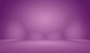 Stüdyo Arkaplan Konsepti - ürün için soyut boş ışık gradyanı mor stüdyo odası arka planı