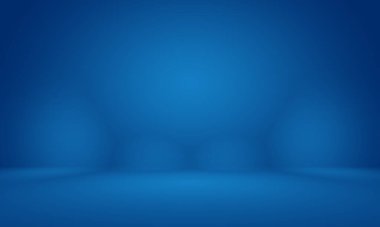 Siyah vignette Stüdyosu ile soyut Koyu Mavi arka plan, iş raporu, dijital, web sitesi şablonu, arkaplan