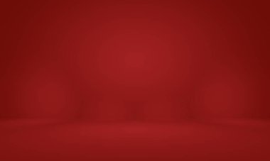 Soyut lüks, yumuşak, kırmızı arka plan, Noel Sevgililer Günü planı, stüdyo, oda, web şablonu, düz daire eğimli iş raporu