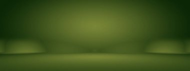Soyut bulanık yeşil gradyan stüdyosu arka plan, web sitesi şablonu, çerçeve, iş raporu olarak kullanılabilir.