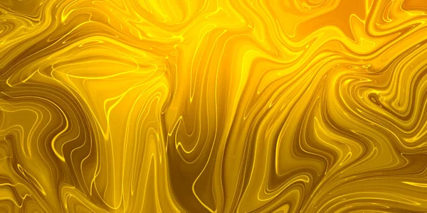 黄色和金色的油画背景是抽象的 以黄色和金色的油画为背景 黄金大理石花纹抽象背景 — 图库照片
