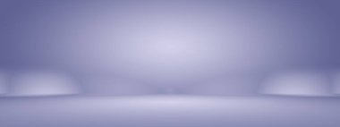 Stüdyo Arkaplan Konsepti - ürün için soyut boş ışık gradyanı mor stüdyo odası arka planı