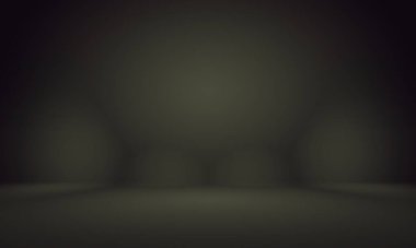 Soyut lüks bulanık koyu gri ve siyah gradyan. Ürünlerinizi sergilemek için arka plan stüdyo duvarı olarak kullanılır.