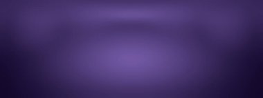 Stüdyo Arkaplan Konsepti - ürün için soyut boş ışık gradyanı mor stüdyo odası arka planı