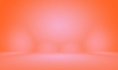 Soyut boş açık pembe stüdyo odası arka planı, ürün gösterimi, afiş, şablon için montaj olarak kullan