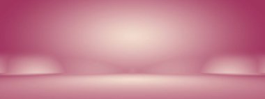 Stüdyo Arkaplan Konsepti - ürün için soyut boş ışık gradyanı mor stüdyo odası arka planı