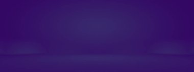 Stüdyo Arkaplan Konsepti - ürün için soyut boş ışık gradyanı mor stüdyo odası arka planı