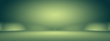 Soyut bulanık yeşil gradyan stüdyosu arka plan, web sitesi şablonu, çerçeve, iş raporu olarak kullanılabilir.