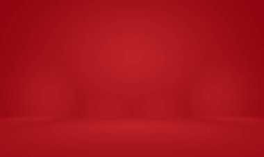 Soyut lüks, yumuşak, kırmızı arka plan, Noel Sevgililer Günü planı, stüdyo, oda, web şablonu, düz daire eğimli iş raporu