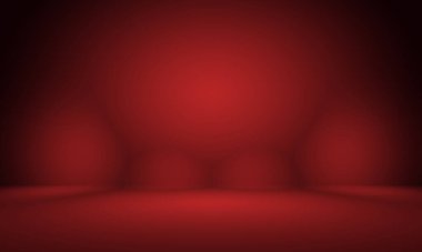 Soyut lüks, yumuşak, kırmızı arka plan, Noel Sevgililer Günü planı, stüdyo, oda, web şablonu, düz daire eğimli iş raporu