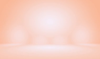 Stüdyo odası, ürün sunumu ve afiş olarak kullanılan pastel renkli yumuşak, eski moda bir bulanık arkaplan.