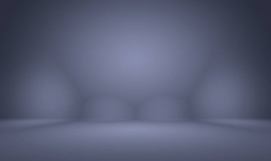 Siyah vignette Stüdyosu ile soyut Koyu Mavi arka plan, iş raporu, dijital, web sitesi şablonu, arkaplan