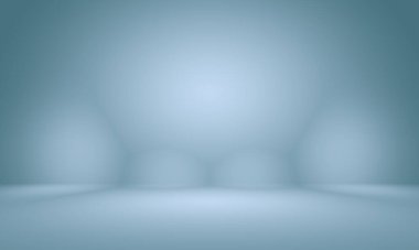 Gradyan Mavi soyut arkaplan. Siyah vignette Stüdyosu ile Pürüzsüz Koyu Mavi.