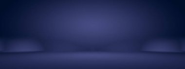 Siyah vignette Stüdyosu ile soyut Koyu Mavi arka plan, iş raporu, dijital, web sitesi şablonu, arkaplan