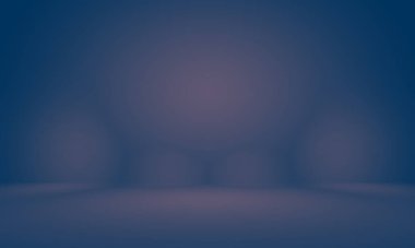 Siyah vignette Stüdyosu ile soyut Koyu Mavi arka plan, iş raporu, dijital, web sitesi şablonu, arkaplan