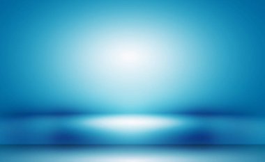 Soyut Lüks Derece Mavi arka plan. Siyah vignette Stüdyo Sancağıyla Pürüzsüz Koyu Mavi