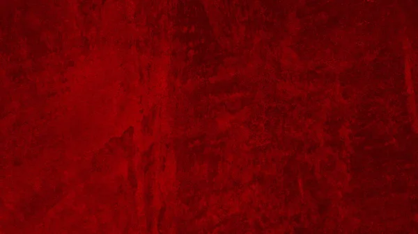 Grunge 石膏水泥或混凝土墙上红色的纹理颜色与划痕 — 图库照片