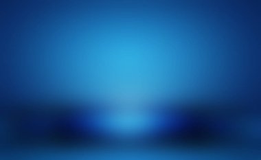 Soyut Lüks Derece Mavi arka plan. Siyah vignette Stüdyo Sancağıyla Pürüzsüz Koyu Mavi