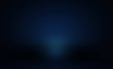 Soyut Lüks Derece Mavi arka plan. Siyah vignette Stüdyo Sancağıyla Pürüzsüz Koyu Mavi