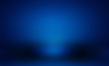 Soyut Lüks Derece Mavi arka plan. Siyah vignette Stüdyo Sancağıyla Pürüzsüz Koyu Mavi