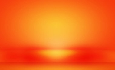 Soyut Turuncu arkaplan tasarımı, stüdyo, oda, web şablonu, düz daire eğimli iş raporu