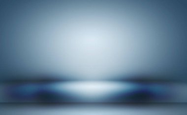 Soyut Lüks Derece Mavi arka plan. Siyah vignette Stüdyo Sancağıyla Pürüzsüz Koyu Mavi