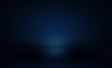 Soyut Lüks Derece Mavi arka plan. Siyah vignette Stüdyo Sancağıyla Pürüzsüz Koyu Mavi