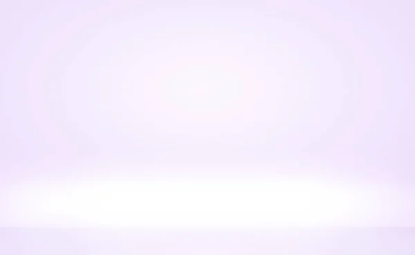 Studio Koncepcja Tła Abstrakcyjne Puste Światło Gradientowy Fioletowy Pokój Tło — Zdjęcie stockowe