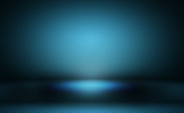 Soyut Lüks Derece Mavi arka plan. Siyah vignette Stüdyo Sancağıyla Pürüzsüz Koyu Mavi