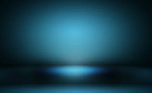 Abstract Luxe Verloop Blauwe Achtergrond Glad Donkerblauw Met Zwarte Vignet — Stockfoto
