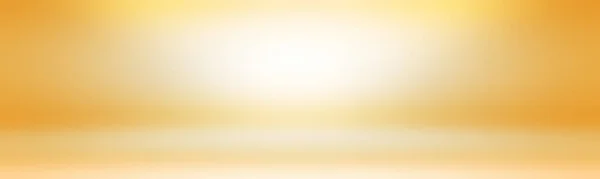 Abstract Solid Shining Yellow Gradient Studio Wall Room Background — Stock Photo, Image