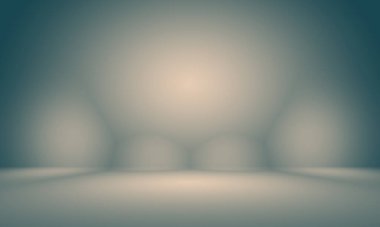 Stüdyo odası, ürün sunumu ve afiş olarak kullanılan pastel renkli yumuşak, eski moda bir bulanık arkaplan.