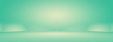 Soyut bulanık yeşil gradyan stüdyosu arka plan, web sitesi şablonu, çerçeve, iş raporu olarak kullanılabilir.