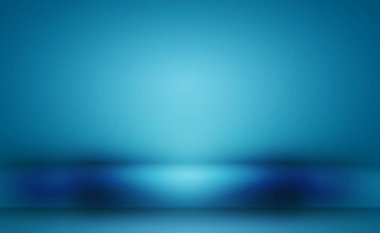 Soyut Lüks Derece Mavi arka plan. Siyah vignette Stüdyo Sancağıyla Pürüzsüz Koyu Mavi