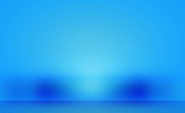 Soyut Lüks Derece Mavi arka plan. Siyah vignette Stüdyo Sancağıyla Pürüzsüz Koyu Mavi