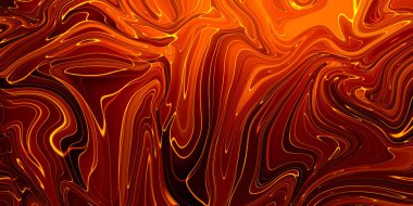 Soyut Turuncu boya arka plan. Mermer desenli akrilik doku.